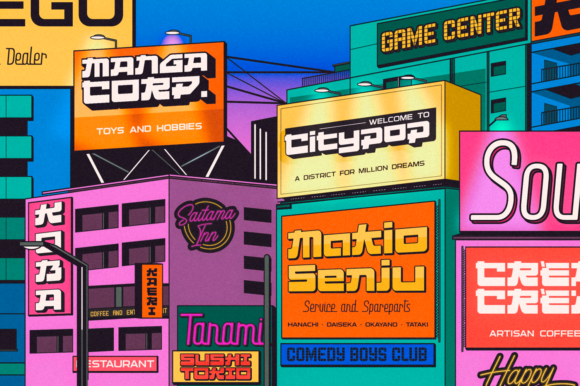 Citypop: The Versatile Typeface That Elevates Everyday Design