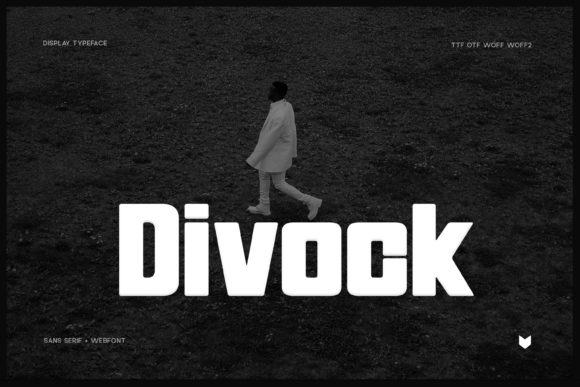 Divock: A Bold Display Font for Assertive Design