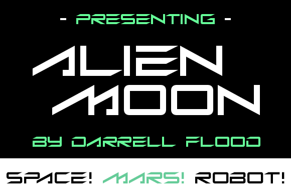 Evaluating Alien Moon: A Futuristic Display Font for Modern Design