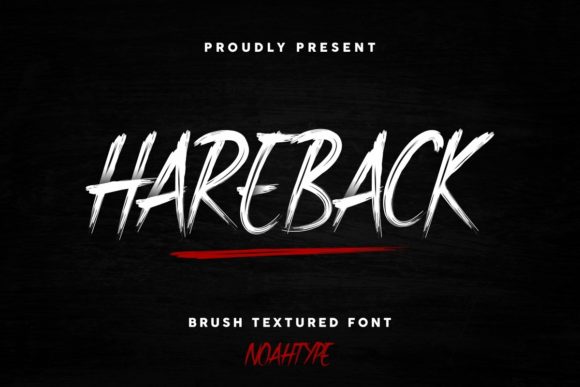 Hareback: The Street Art Font for Bold Branding