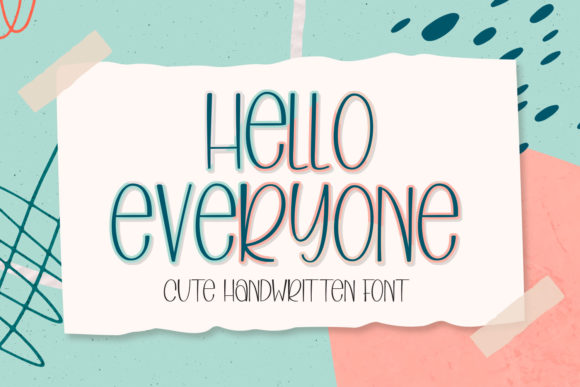 Hello Everyone: A Playful Display Font for Modern Branding