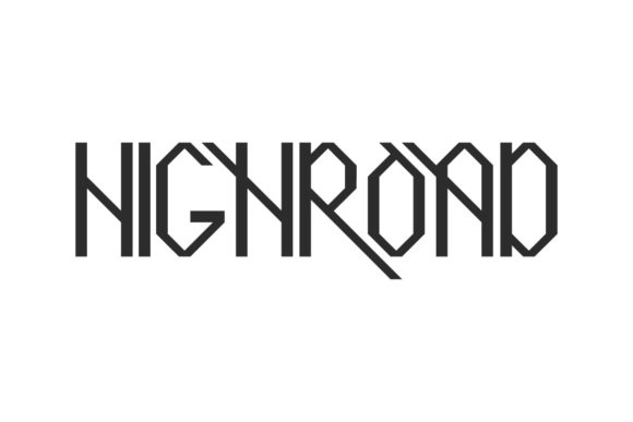 Highroad: A Bold Geometric Display Font for High-Impact Design
