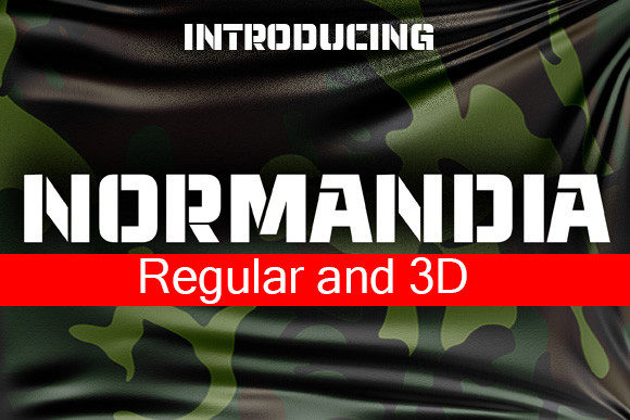 Normandia: Elevate Your Designs with Stunning 3D Typography