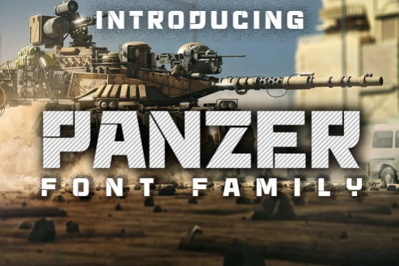 Panzer: The Bold Typography for Impactful Design